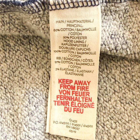 Mini Boden Kids' Cat Hoodie Size 8-9Y Blue Full Zip Hooded - Picture 8 of 10